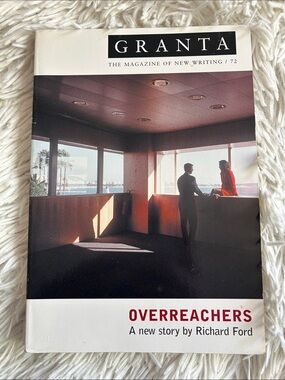 Granta White, Black and Red 'Overreachers' Coffee Table Book